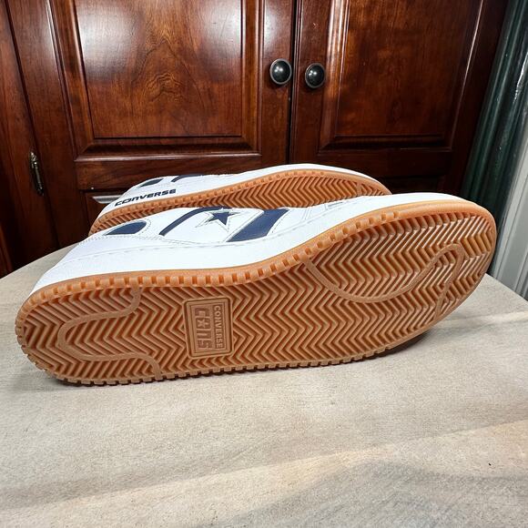 Converse CONS AS-1 Pro Ox White Navy Gum Skate Shoes A04597C Men’s Sz 11.5 - Picture 13 of 13